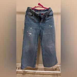 NWOT David Bitton Buffalo Wide Leg Jeans, Size 28